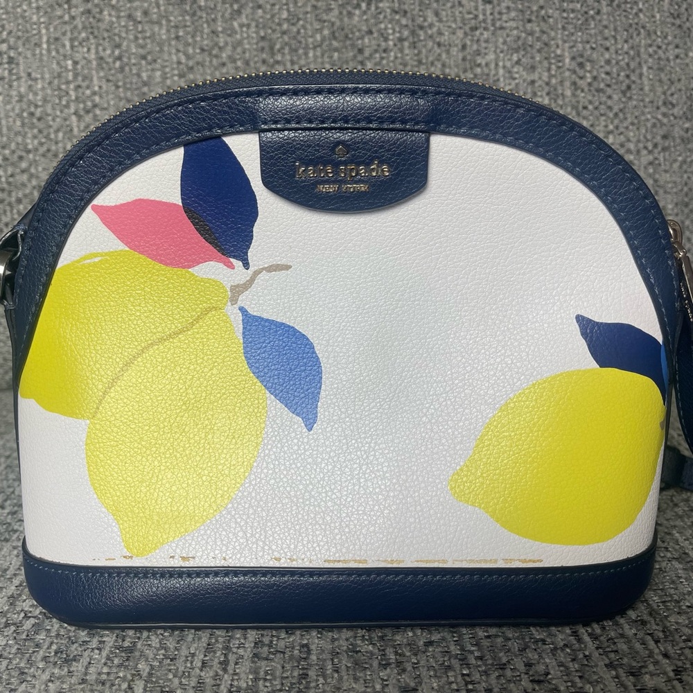 Kate Spade Sylvia Lemon Zest Dome Crossbody